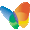 MSN colorful butterfly logo
